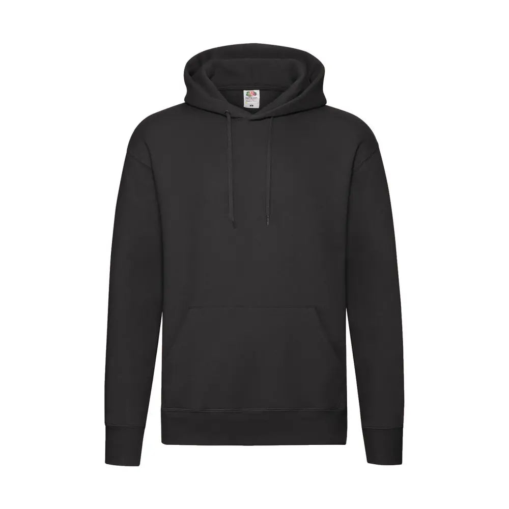Fruit of the Loom Premium Huppari - Musta / S - Hupparit