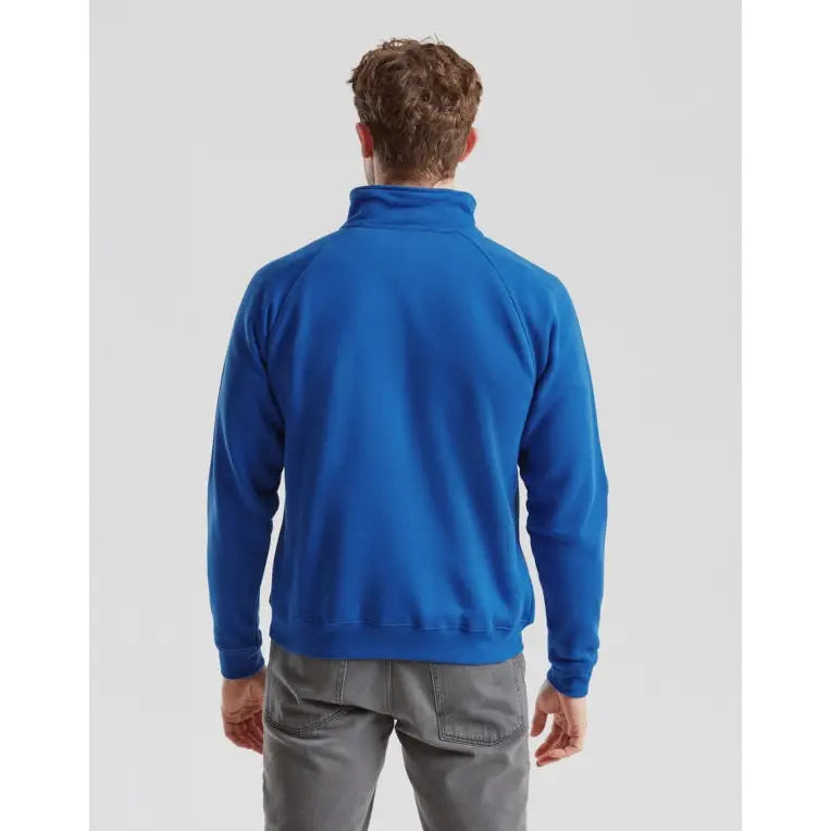 Fruit of the Loom Premium Zip Neck College - Yritystekstiilit