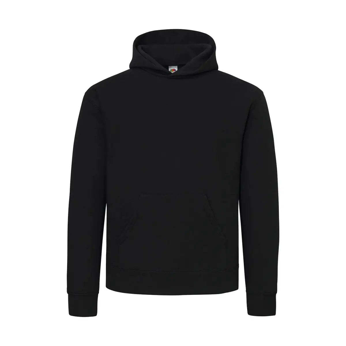 Fruit of the Loom Supercotton™ Huppari - Musta / S - Yritystekstiilit