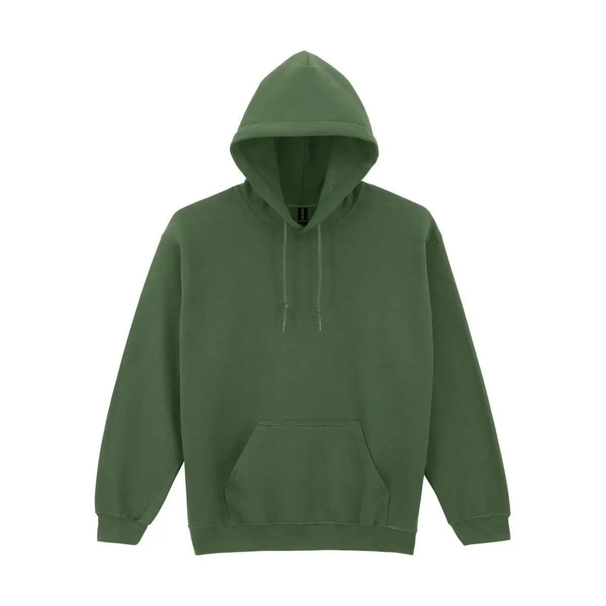 Gildan Heavy Blend Huppari - Vihreä (Military Green) / S - Yritystekstiilit