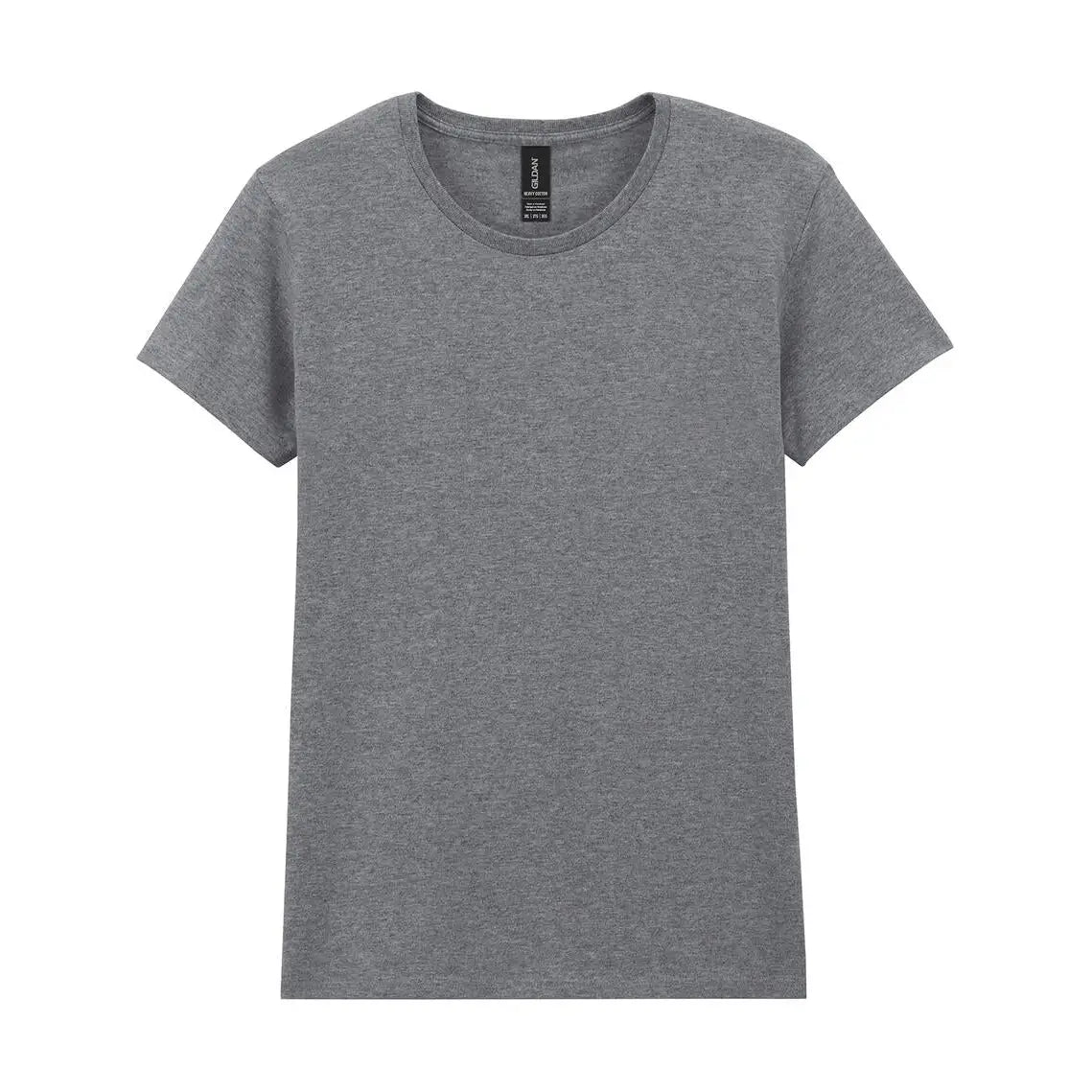 Gildan Heavy Cotton Naisten T-paita - Harmaa (Graphite Heather)