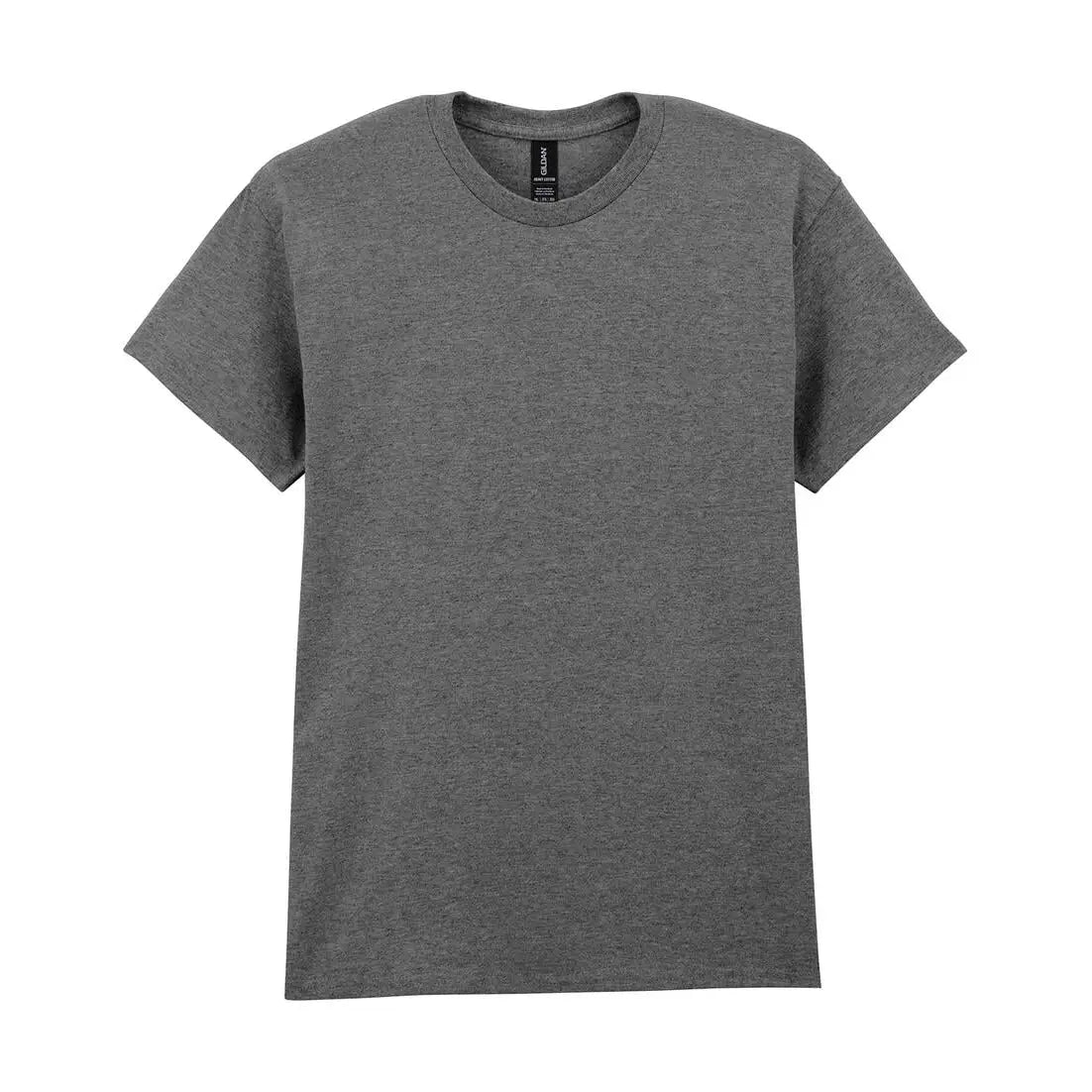 Gildan Heavy Cotton Puuvillainen T-Paita - Harmaa (Graphite Heather) / S - Työpaidat