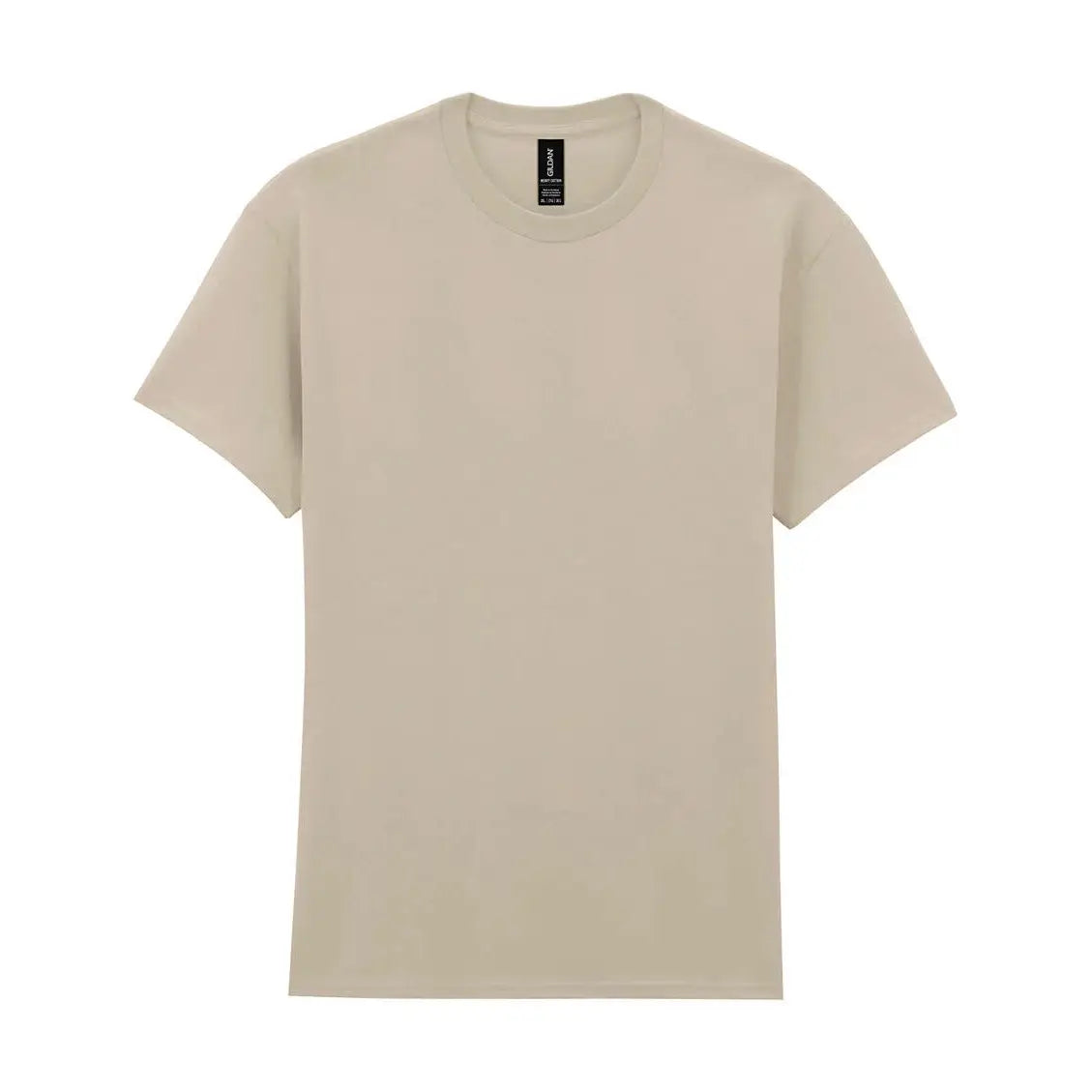 Gildan Heavy Cotton Puuvillainen T-Paita - Ruskea (Sand) / S - Työpaidat