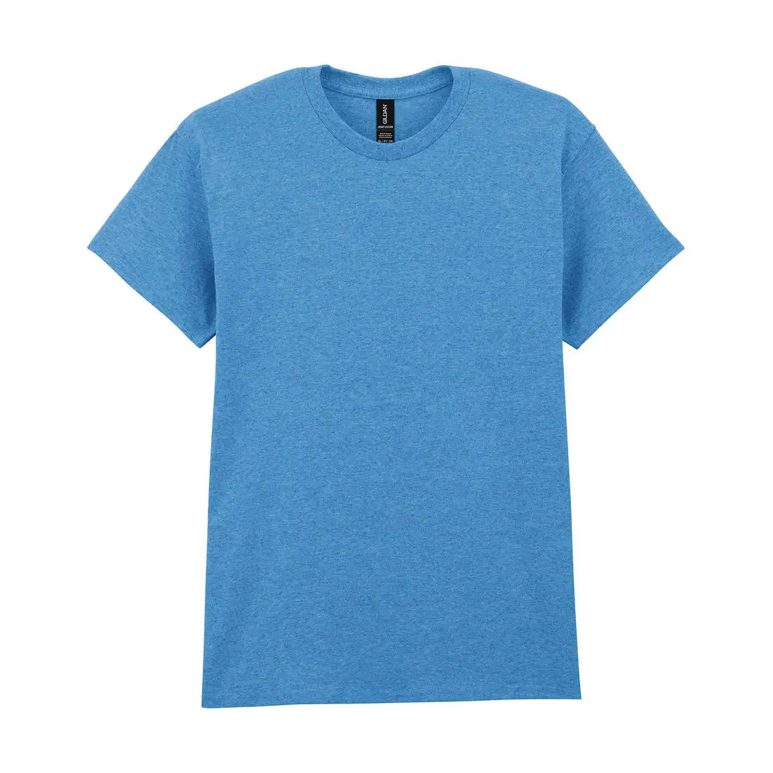 Gildan Heavy Cotton Puuvillainen T-Paita - Sininen (Heather Sapphire) / S - Työpaidat