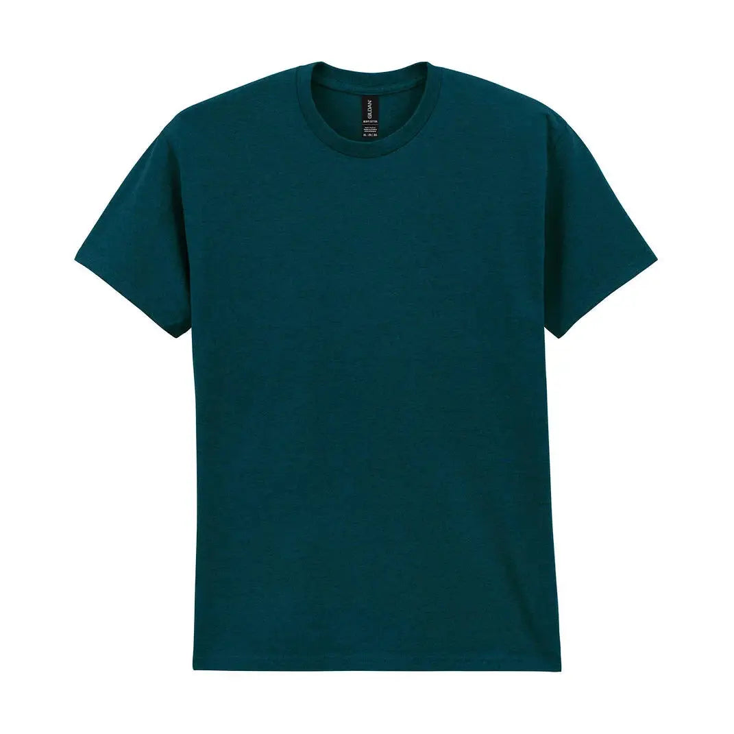 Gildan Heavy Cotton Puuvillainen T-Paita - Sininen (Midnight) / S - Työpaidat