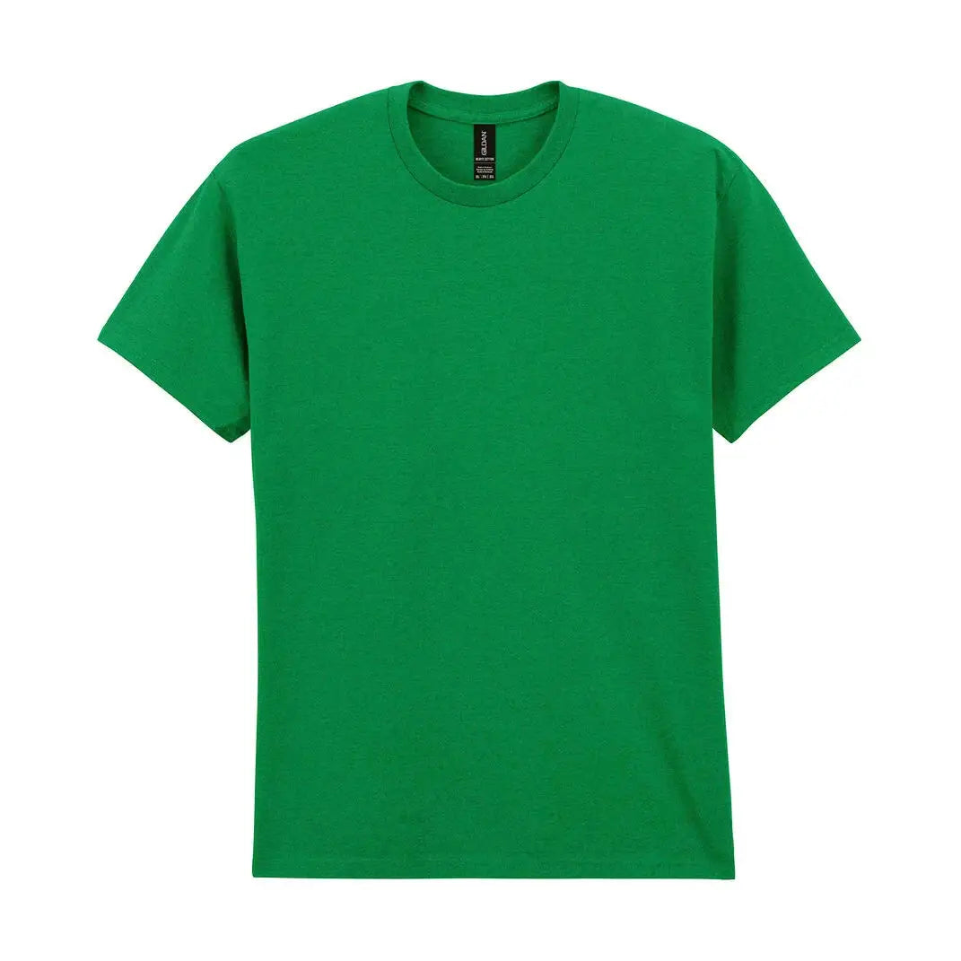 Gildan Heavy Cotton Puuvillainen T-Paita - Vihreä (Antique Irish Green) / S - Työpaidat