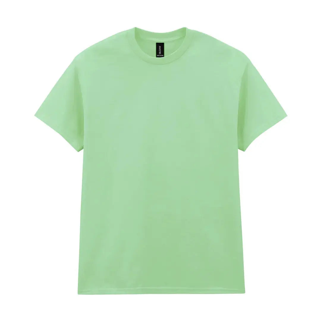 Gildan Heavy Cotton Puuvillainen T-Paita - Vihreä (Mint Green) / S - Työpaidat