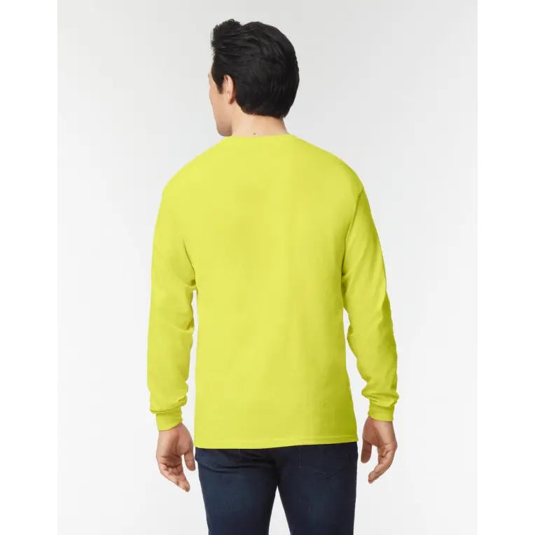 Gildan Ultra Cotton Pitkähihainen Huomiopaita Painatuksella - min. 20kpl - Yritystekstiilit