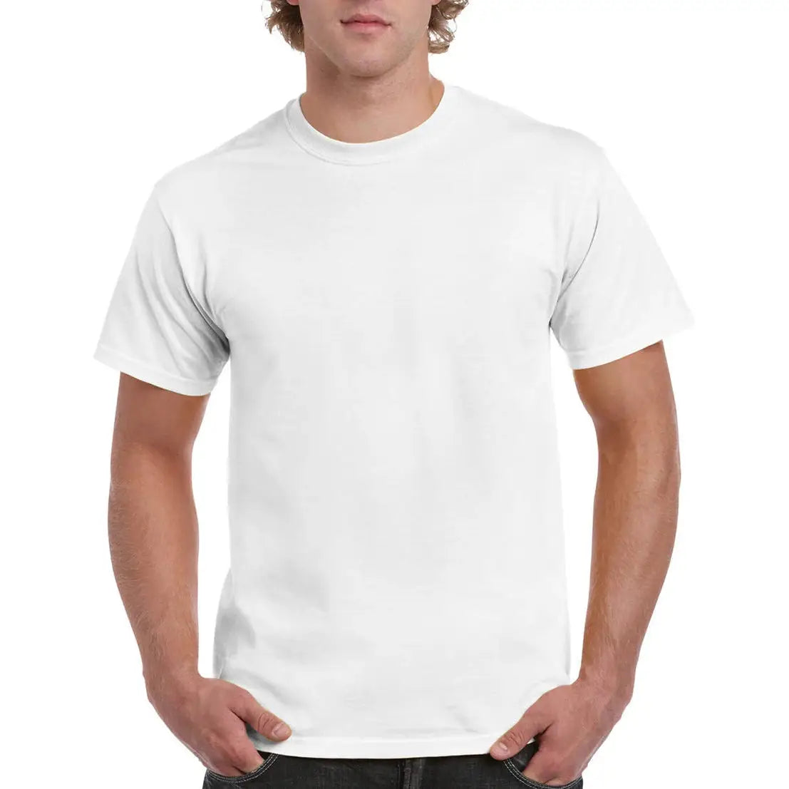 Gildan Ultra Cotton T-Paita - Valkoinen / S - Yritystekstiilit