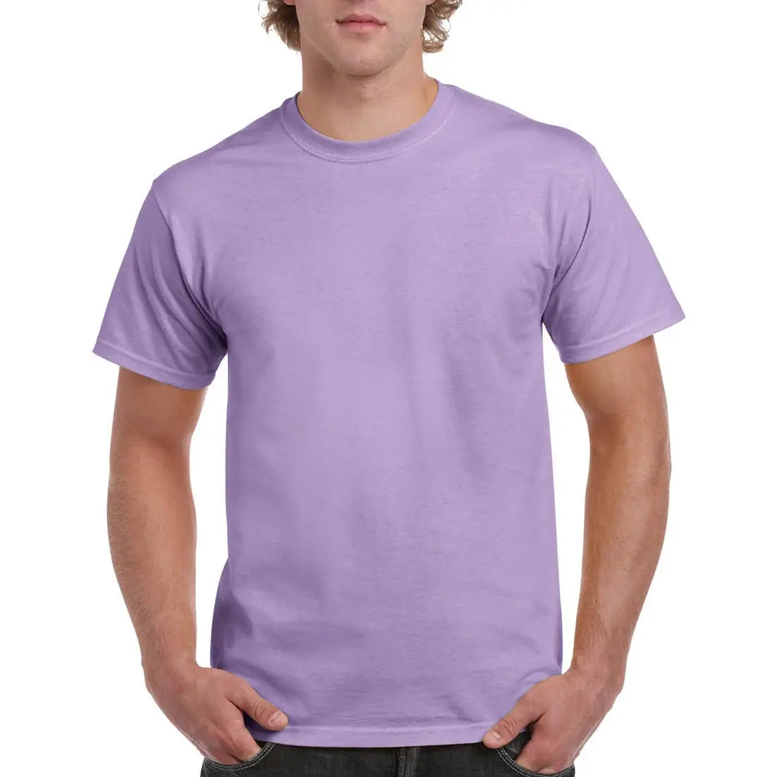 Gildan Ultra Cotton T-Paita - Violetti (Orchid) / S - Yritystekstiilit