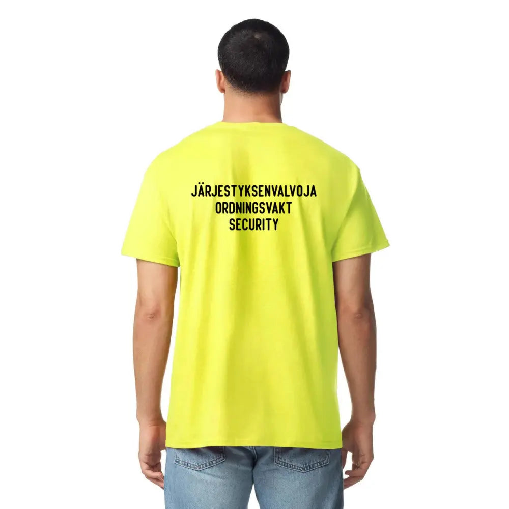 Järjestyksenvalvoja T-Paita Puuvillaa - Yritystekstiilit
