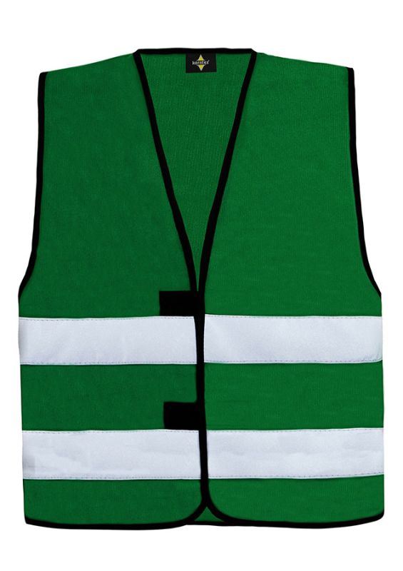 Korntex Aarhus Lasten Heijastinliivi - Vihreä (Forest Green) / 2XS - Lasten Huomioliivit
