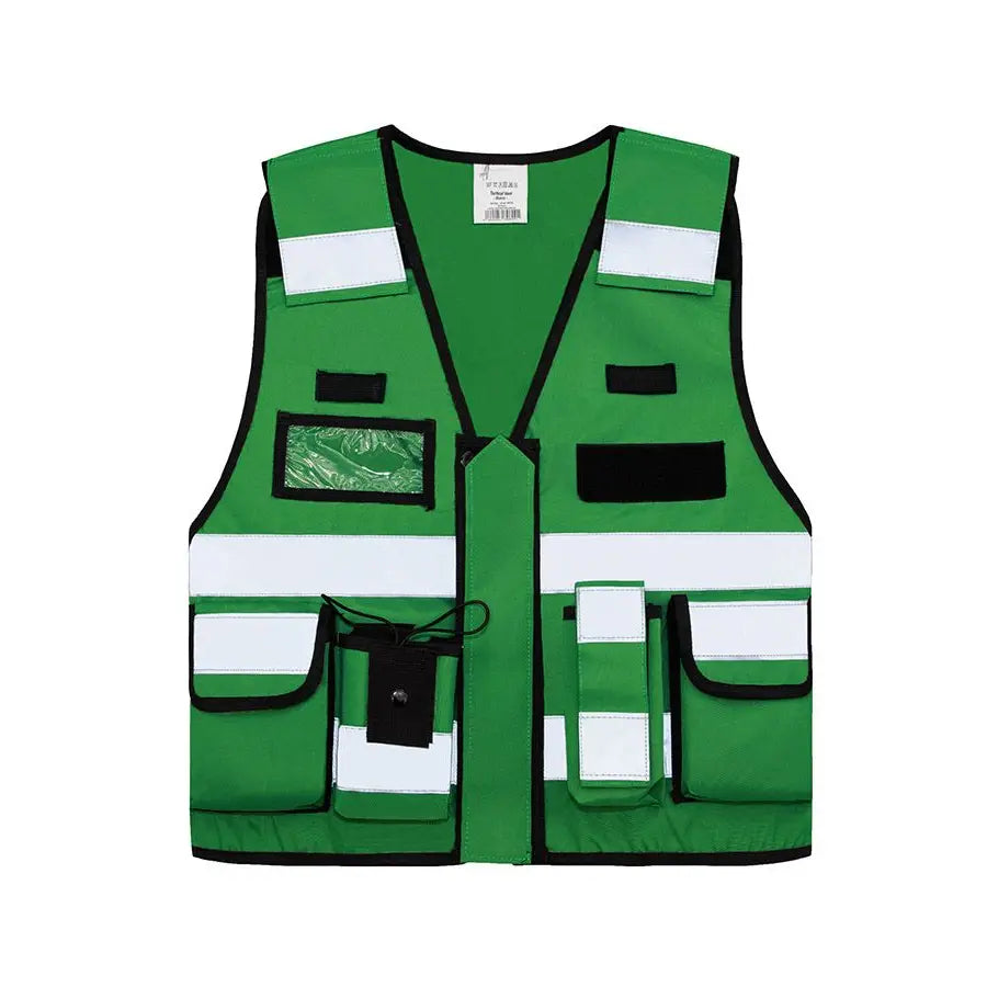 Korntex Bonn Taktinen Turvaliivi - Vihreä / M/XL - Työliivit