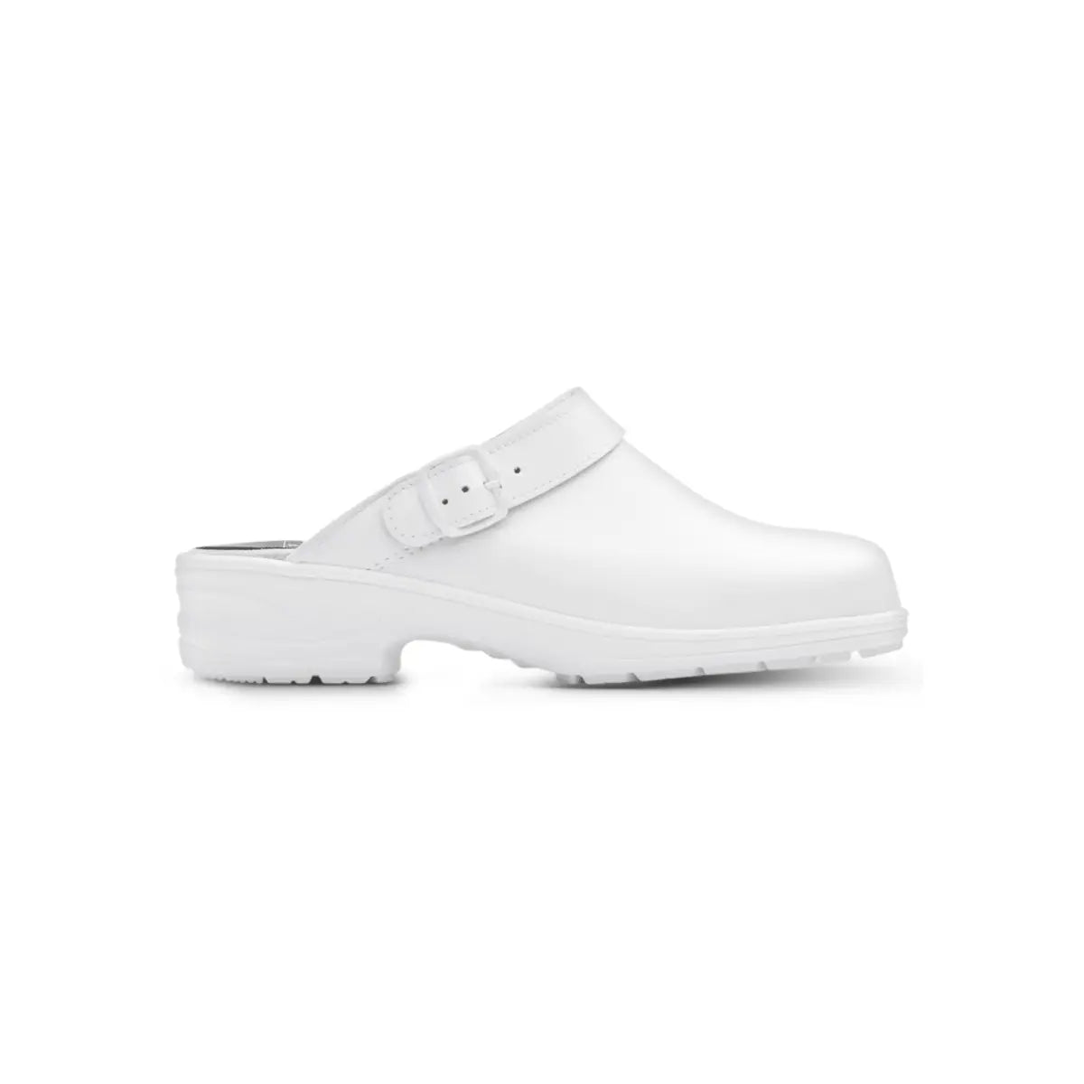 Birka Backstrap Work Clog - White