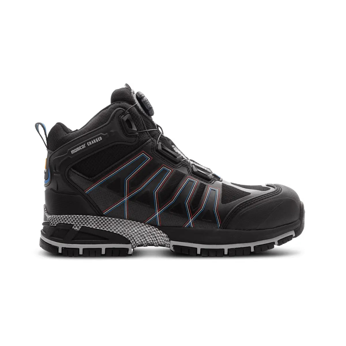 Charged Safety Boot - Musta