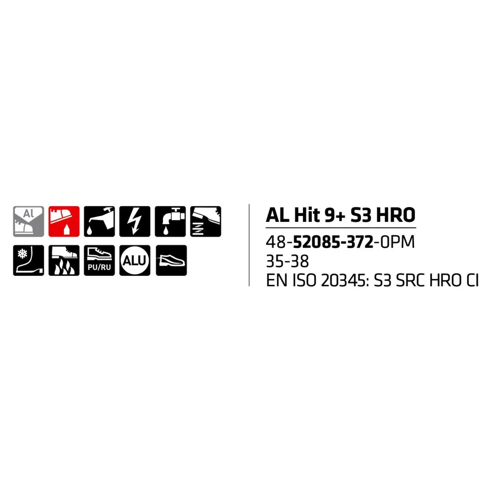 OUTLET Sievi Al Hit 9+ S3 HRO Vuorilliset Saappaat - Outlet