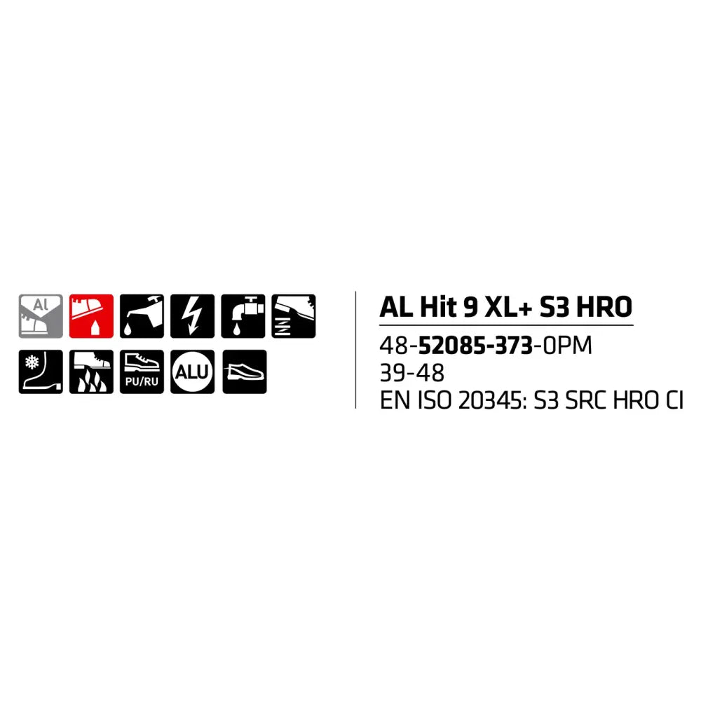 OUTLET Sievi Al Hit 9+ S3 HRO Vuorilliset Saappaat - Outlet