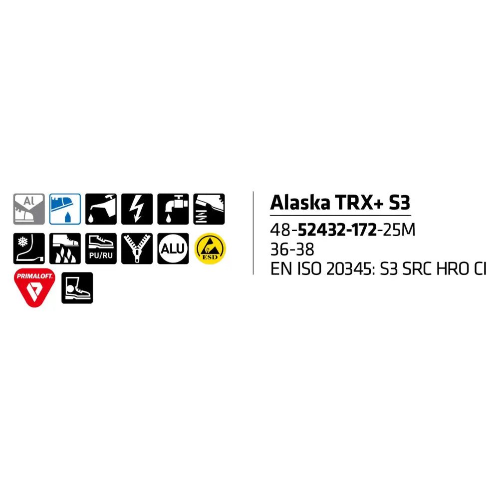 OUTLET Sievi Alaska TRX+ S3 Turvakengät - Outlet