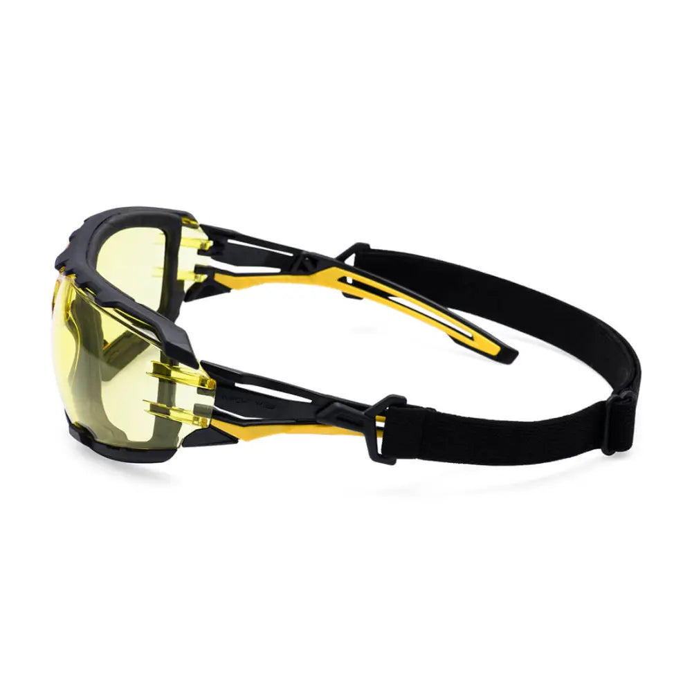 Portwest Anthracite Wraparound Plus -Suojalasit PR02 - Meripihkan kelt. - Suojavarusteet