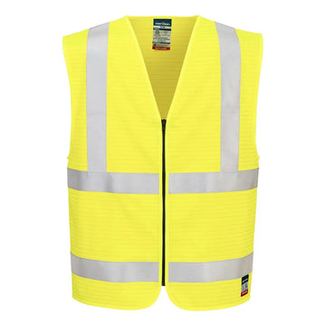 Portwest Bizflame Hi-Vis FR vetoketjullinen palosuojattu liivi FR615 - L/XL - Työliivit