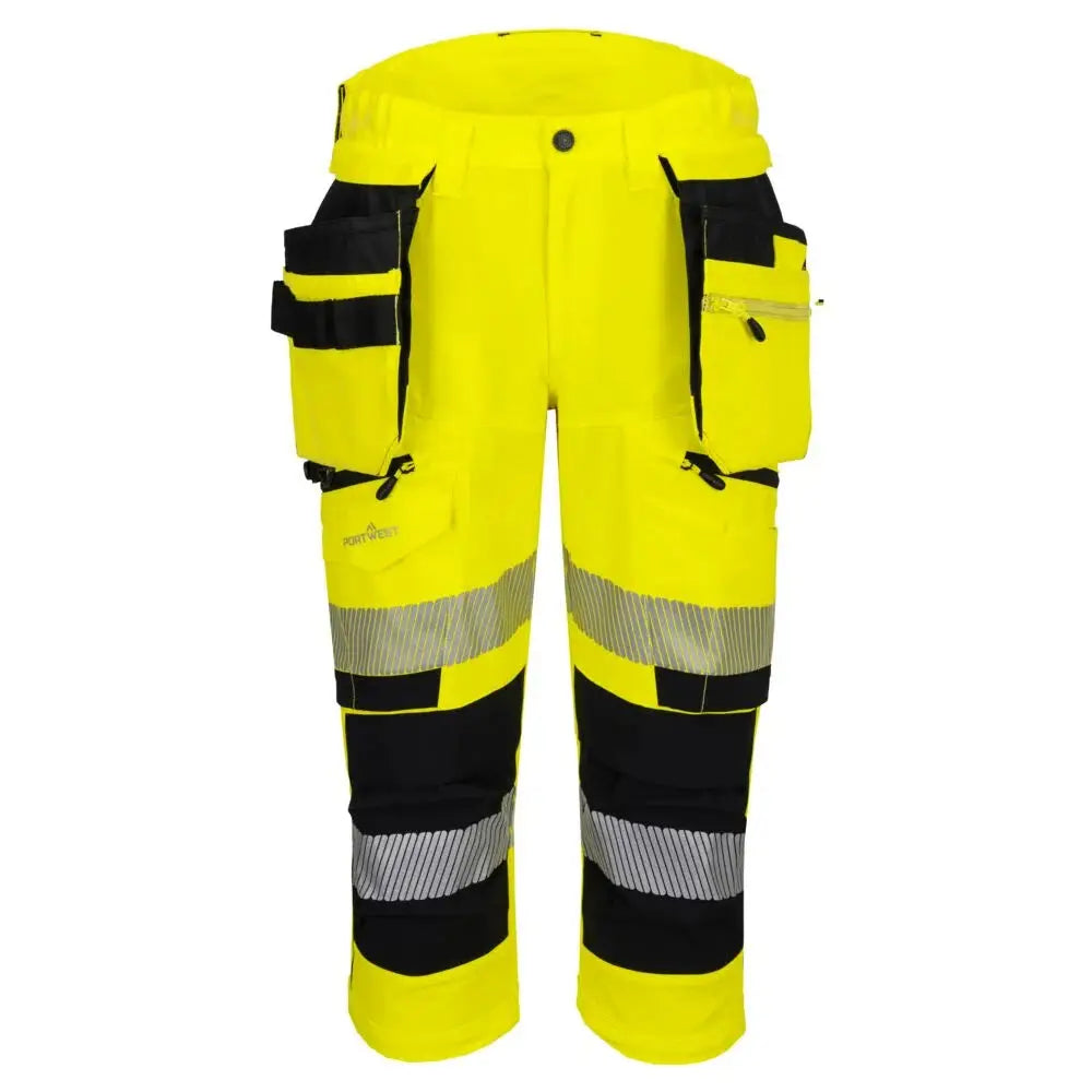 Portwest DX4 Hi-Vis Capri shortsit DX402 - 2XL - Työshortsit ja caprit