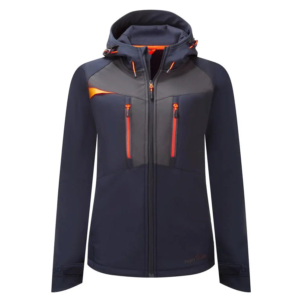 Portwest DX4 Naisten Softshell (3L) - Tummansininen / L - Työvaatteet