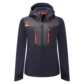Portwest DX4 Naisten Softshell (3L) - Tummansininen / L - Työvaatteet