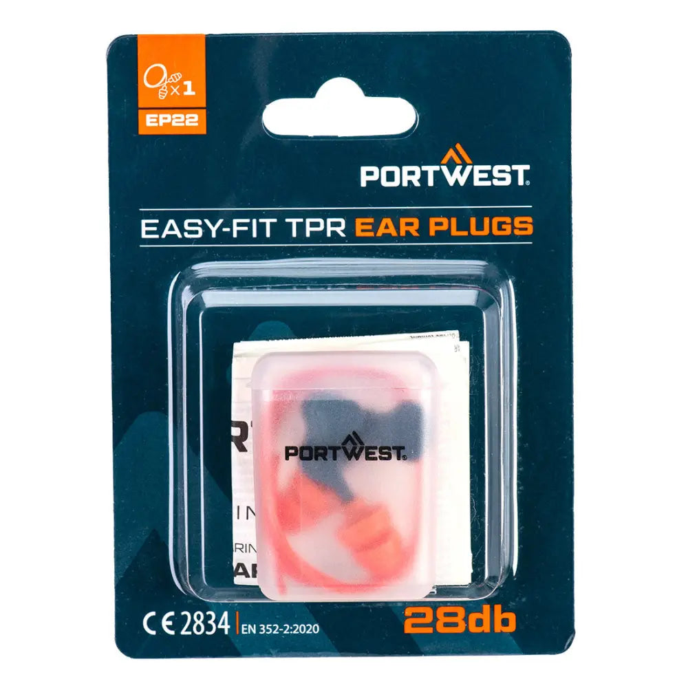 Portwest Easy Fit TPR Nauhallinen (1 pari) - Suojavarusteet