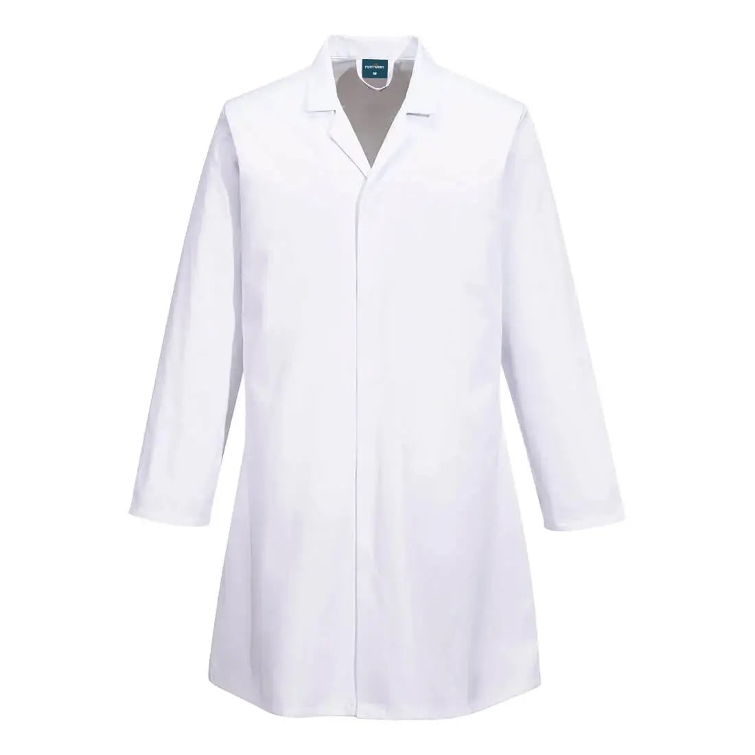 Portwest Elintarviketeollisuuden taskuton takki 2210 - Valkoinen / 4XL - Työvaatteet