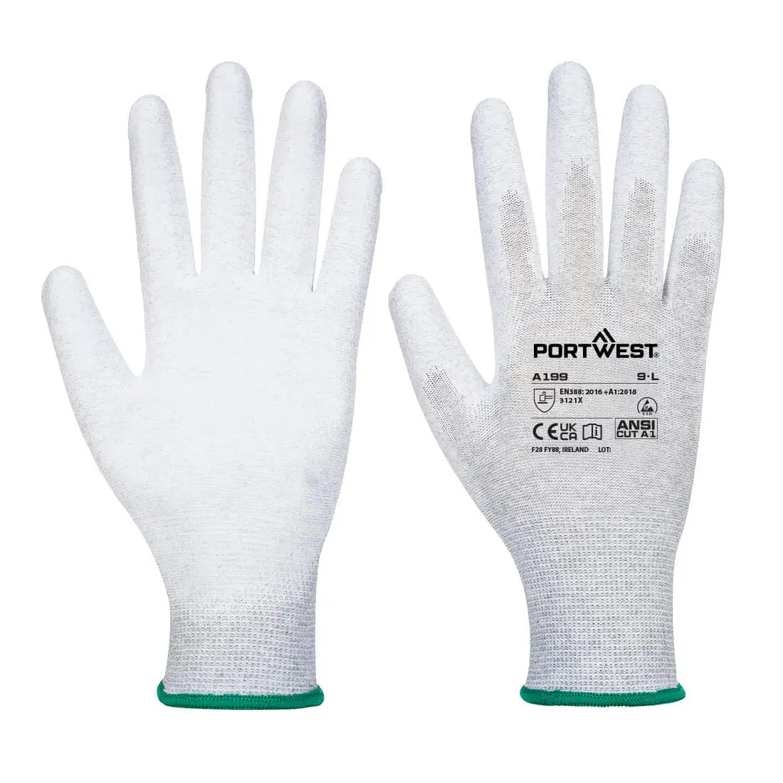 Portwest ESD 13 PU-kämmen moniparipakkaus (12Pr) AB199
