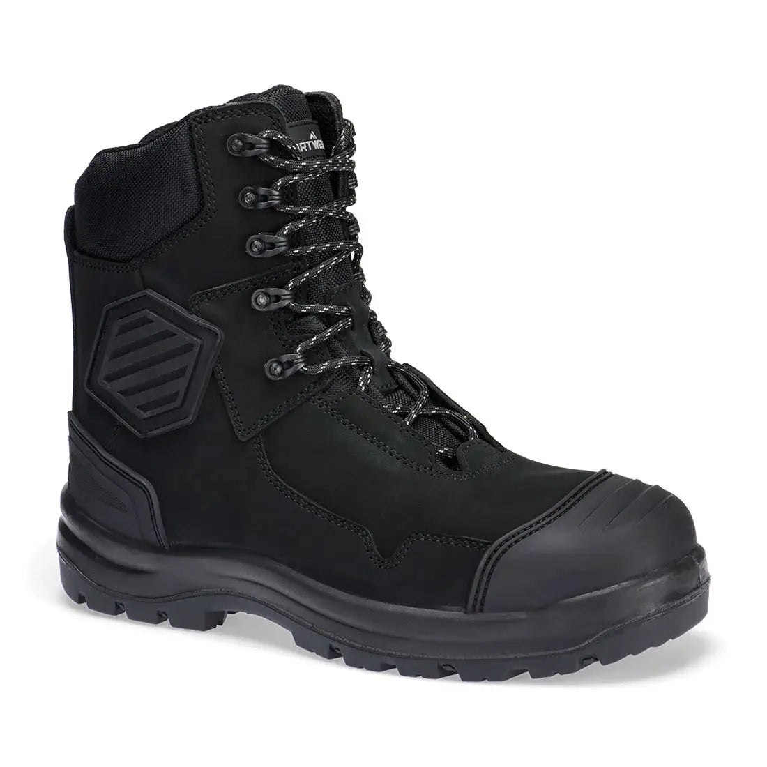 Portwest FD22 Composite Nahkasaapas S3S - Musta / 38 - Varsikengät