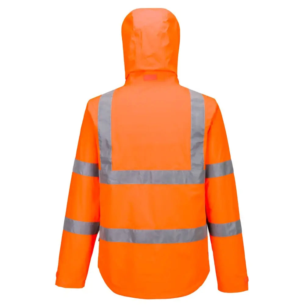 Portwest Hi-Vis kevyt pieneen tilaan pakattava takki S164 - Työtakit