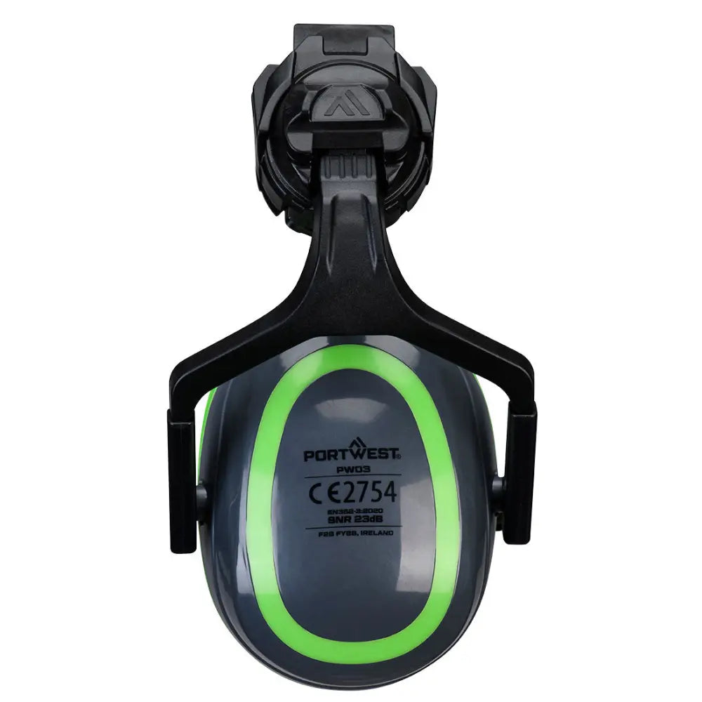 Portwest HV Extreme Low Clip-On metallittomat kypäräkiinnike kuulosuojaimet PW03 - Suojavarusteet