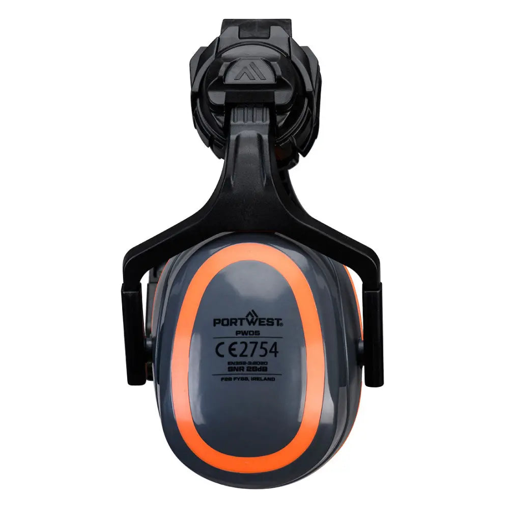 Portwest HV Extreme medium Clip-On kypäräkiinnike metallittomat kuulosuojaimet PW05 - Suojavarusteet
