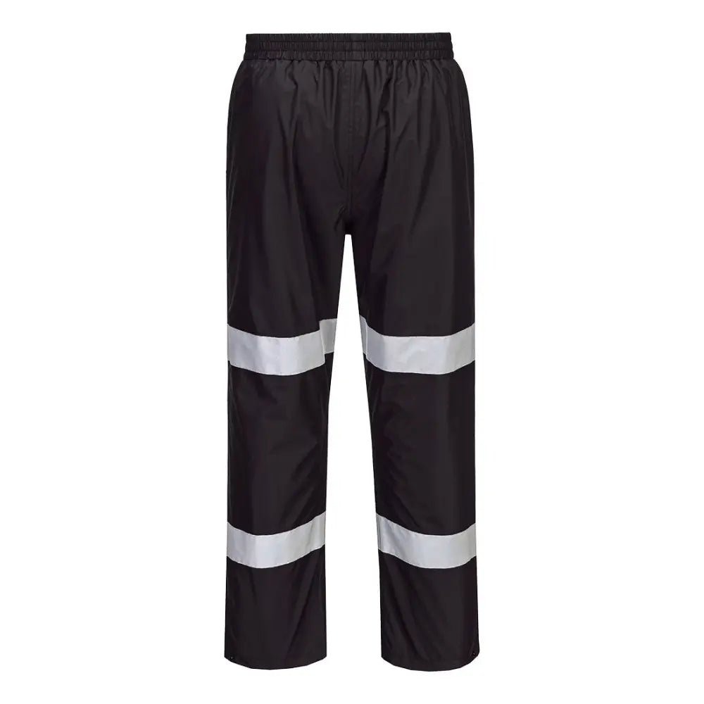 Portwest Iona Ohuet pieneen tilaan pakattavat housut F443 - Musta / 4XL - Työvaatteet