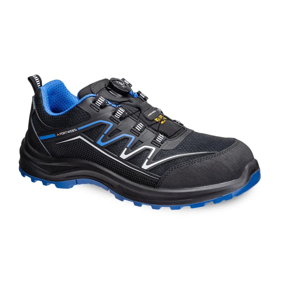 Portwest Komposiitti KPU ja Mesh Trainer S1PS ESD SR FO FT32