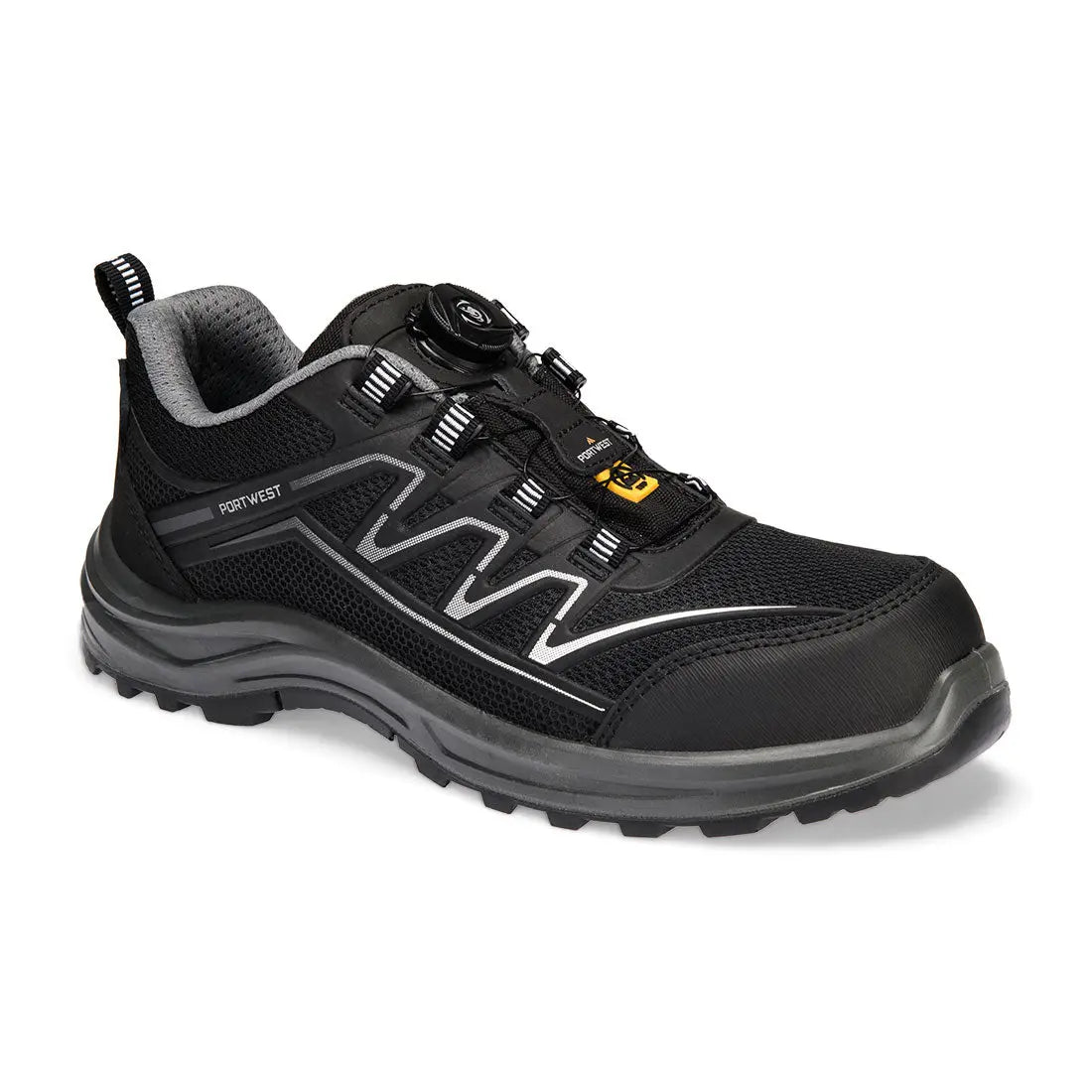 Portwest Komposiitti KPU ja Mesh Trainer S1PS ESD SR FO FT32