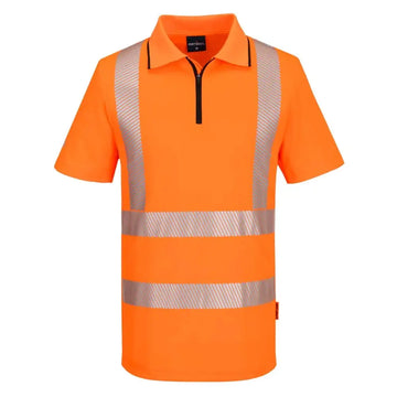 Portwest KX3 Sport Hi-Vis Vetoketju Pikee KX302 - Oranssi / 4XL - Työpikeet