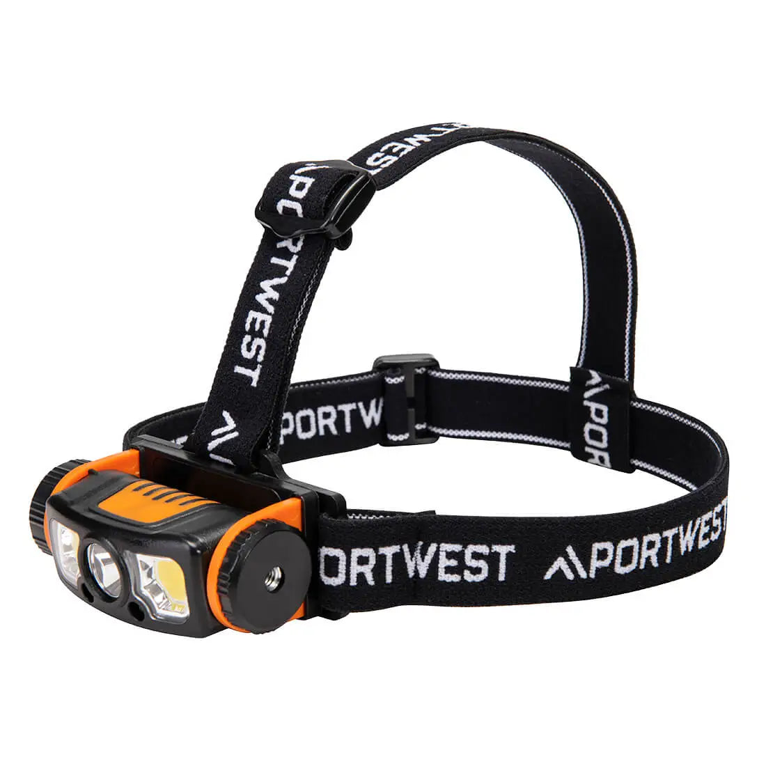 Portwest LED-liiketunnistemella varustettu USB-ladattava otsalamppu - Valaisimet