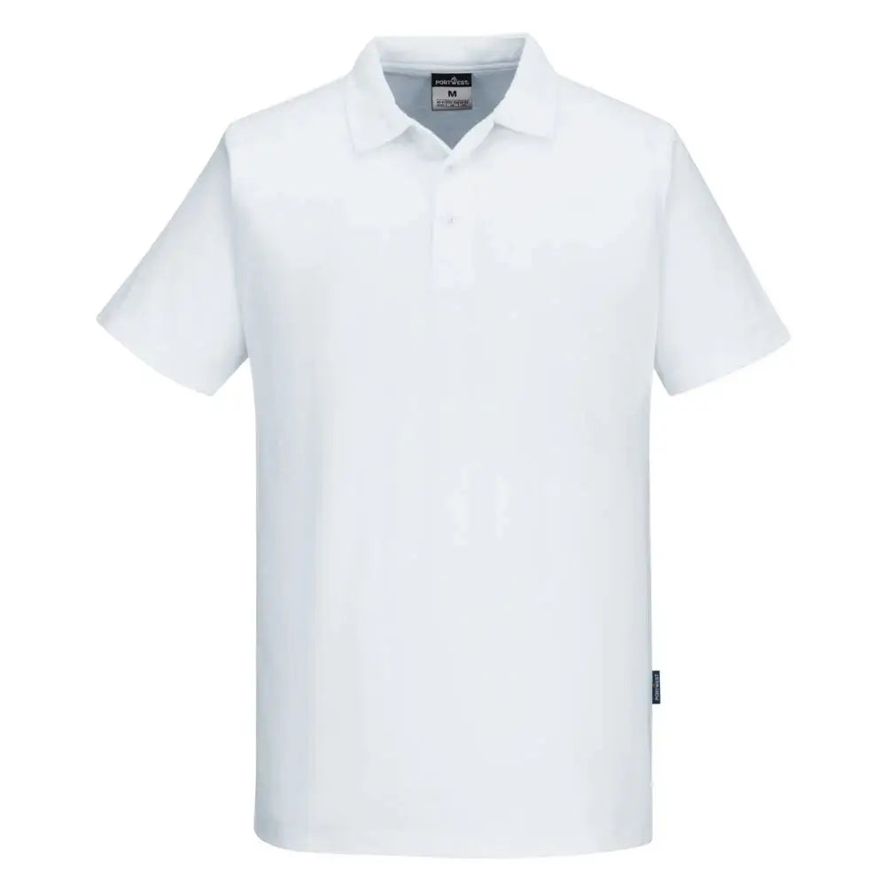 Portwest Mesh Air Pro Polo paita S/S C211 - Valkoinen / L - Työvaatteet