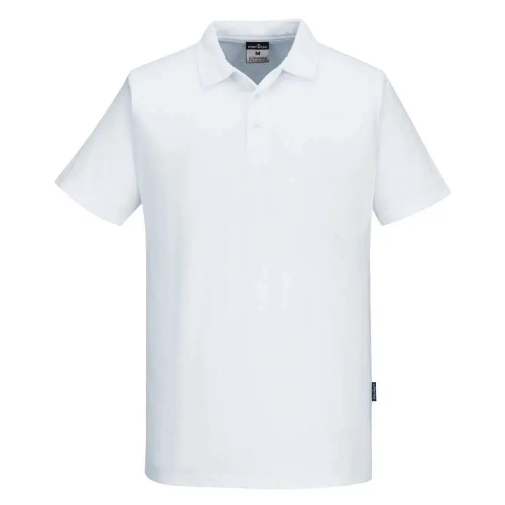 Portwest Mesh Air Pro Polo paita S/S C211 - Musta / L - Työvaatteet