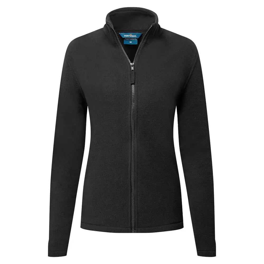 Portwest Naisten Eco Fleece F408 - Musta / L - Työtakit