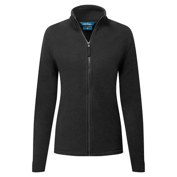 Portwest Naisten Eco Fleece F408 - Musta / L - Työtakit