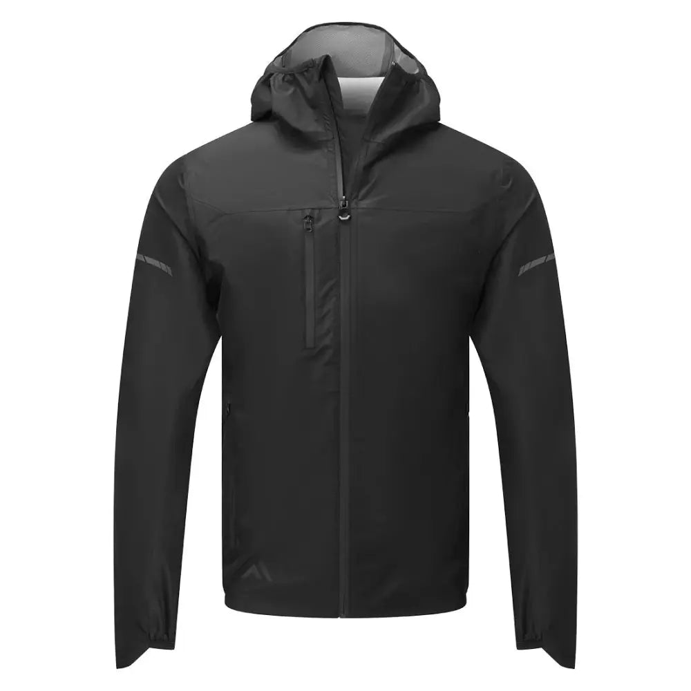 Portwest pakattava vedenpitävä Takki - Musta / 4XL - Työvaatteet