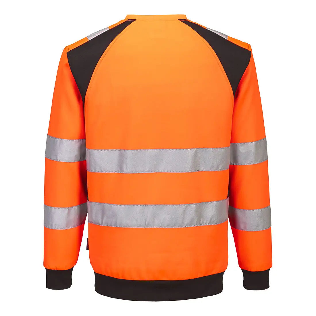 Portwest WX2 Eco Hi-Vis collegepaita CD805 - Oranssi/Musta / 4XL - Työpaidat