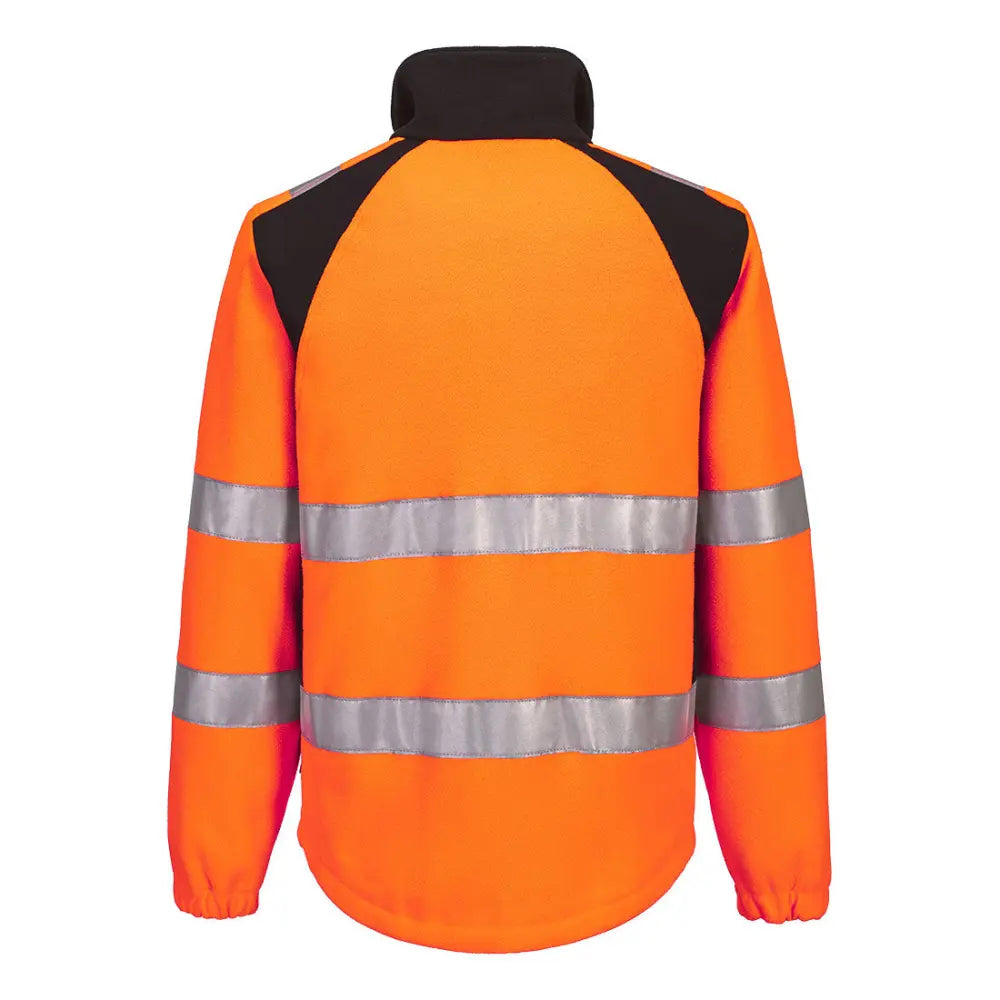 Portwest WX2 Eco Hi-Vis fleece CD807 - Oranssi/Musta / 4XL - Työtakit