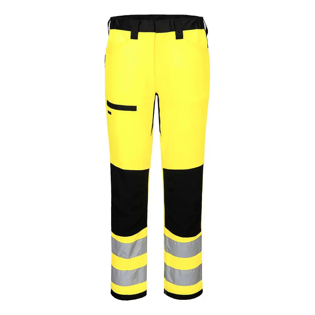 Portwest WX2 Eco Hi-Vis luokan 2 service-housut CD857 - kelta/ musta / 2XL - Työhousut