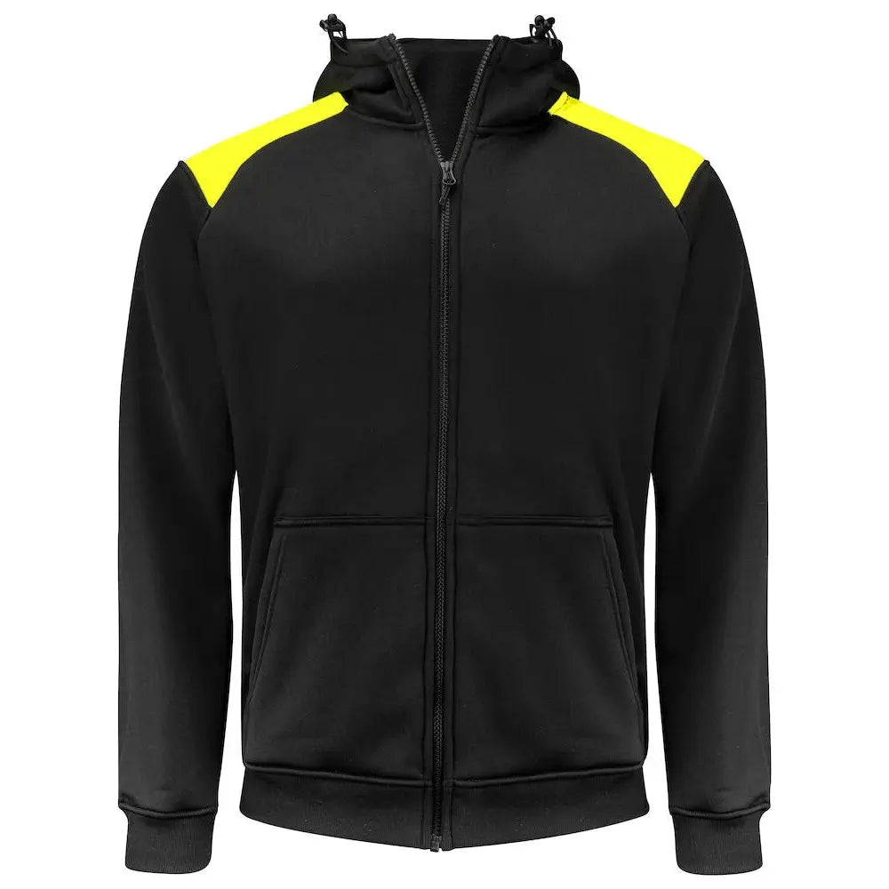 Projob 2133 Huppari - 4XL / musta/keltainen - Yritystekstiilit