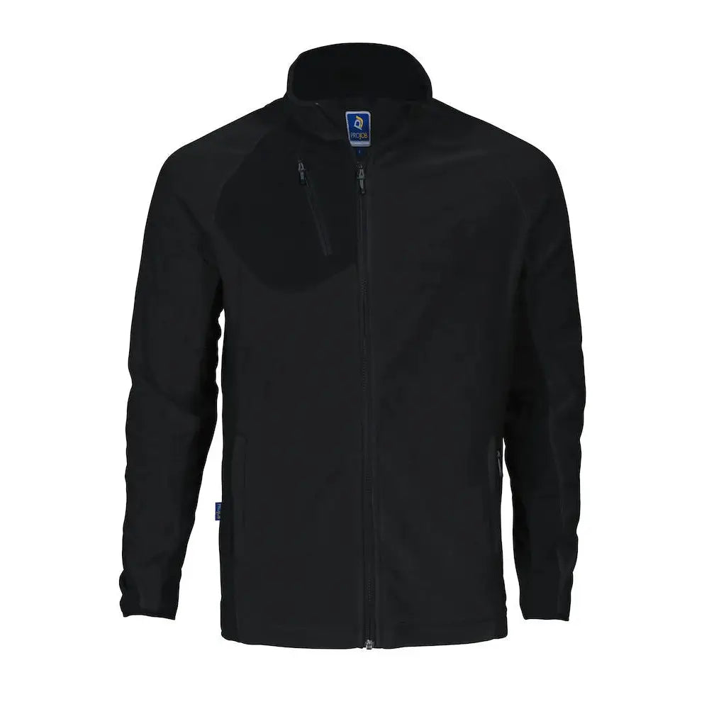 Projob 2325 Microfleecetakki - Musta / 4XL - Työvaatteet