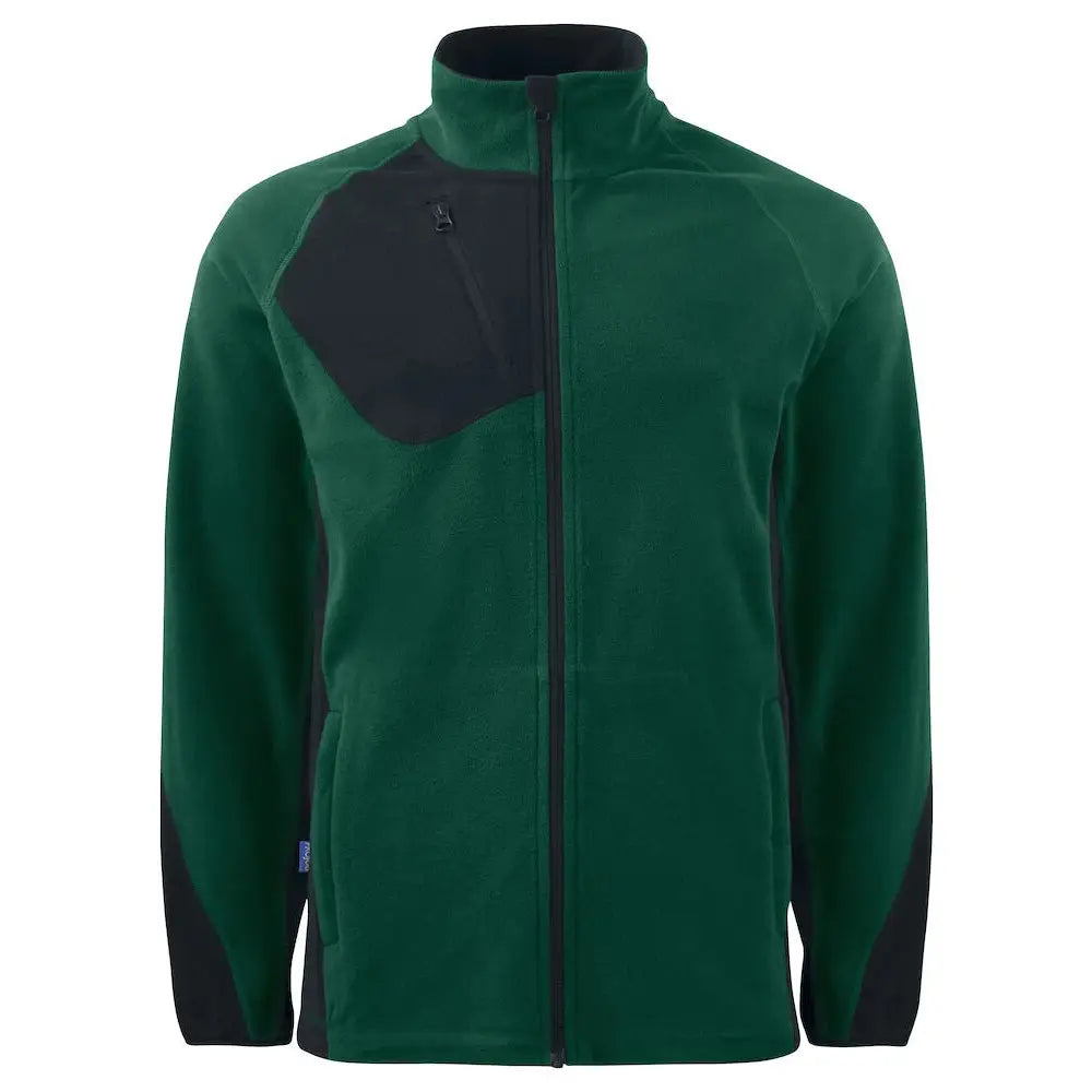 Projob 2325 Microfleecetakki - Tummanvihreä / 4XL - Työvaatteet